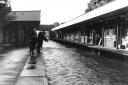 Catford Bridge Station After Flooding In September 1968. CREDIT: Lewisham Council documents