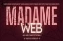 A fan-designed poster for Sony's Madame Web film... amid a general outcry about the poor quality of the studio-made promotional posters.