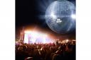 An artist's impression of what the giant disco ball will look like