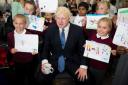 Boris Johnson meets Sydenham breakfast club youngsters