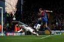 Glenn Murray scores Palace's winner the last time Palace faced Charlton in 2013. Picture by Edmund Boyden.