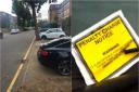 Wardens started handing out tickets to cars parked behind six Cadogan Road houses last Friday