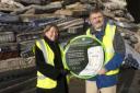 Councillor Susan Wise and Mayor of Lewisham Sir Steve Bullock support the mattress recycling service