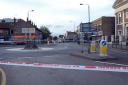 Police cordoned off part of Bexleyheath town centre yesterday