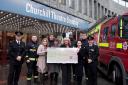 Theatre-goers in Bromley help raise more than £5,000 for fire fighters