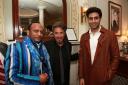 Deepak Kuntawala, Al Pacino and Bollywood star Abhishek Bachan