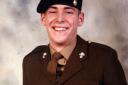 Murdered soldier Lee Rigby following his passing out parade