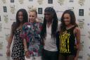 Stooshe with Nile Rodgers at Hyde Park