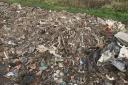 Huge rubbish pile dumped in Dartford