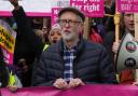 At an anti-racism demonstration, Jeremy Corbyn backed Gary Lineker over his comments made towards the Government's new migration bill