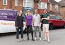 Dame Kelly Holmes, the gold medallist and legendary athlete, visited the street along with engineers from Community Fibre