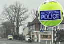 Petts Wood Lane: Man falls from window as police search home