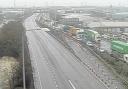 A police investigation has closed the QE2 Bridge Southbound with drivers warned to expect severe delays.