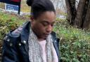 Amy Legemah pictured leaving Woolwich Crown Court