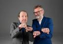 Mock The Week comedic duo Steve Punt and Hugh Dennis