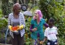 Food-growing project at Maryon Park Gardens in Greenwich