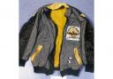 The jacket found at premises of Gary Dobson, which was shown to the jury in the Stephen Lawrence murder trial
