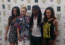 Stooshe with Nile Rodgers at Hyde Park