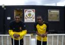 Tyrone Sterling (left) and Reggie Oliver making a big impact in the Cray's with the Cray Wanders Community Scheme.