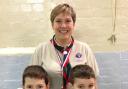 Jack (left) and Frankie with Sue Guckian, proud Beaver Scout Leader of 9th Penge & Beckenham North Beaver Scouts.