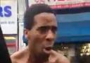 VIDEO: Angry naked man in Hither Green