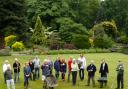 Volunteers celebrate at Kent public garden