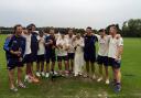 The champagne corks pop as Hartley celebrate their latest title win
