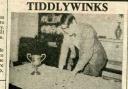 Mr Relle from Lewisham declared his undying love for tiddlywinks