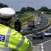 The Essex Mercedes driver was caught speeding on the M25 in Dartford