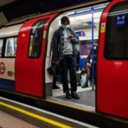 London Underground stock image