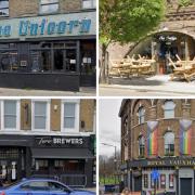 South London's best LGBTQ+ bars (photos: Google Maps)