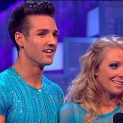 Laura Hamilton and Colin Ratushniak wowed with their stunning routine. Picture by ITV