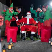 Phoenix Housing Association in Lewisham surprises 400 people with a visit from Santa.