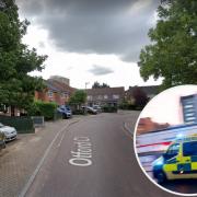 Otford Close stabbing: Road cordoned off while police investigate