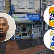 Assisi Benson knocked the woman out after pestering her in a newsagents