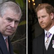 Prince Andrew and Prince Harry are to have no formal role in the King's Coronation this Saturday