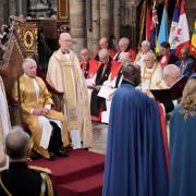 King Charles III was crowned at midday as The Archbishop of Canterbury placed the St Edward’s Crown on his head