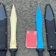 Two males detained and knives seized in New Cross