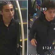 Police have released images of two individuals they would like to identify and locate in connection with the investigation