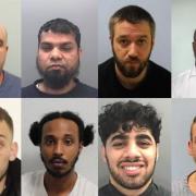 The faces of London's most wanted men