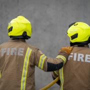 One man has been treated for smoke inhalation after a fire broke out at a care home in Woolwich.