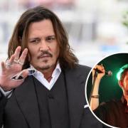 Johnny Depp appeared to leave a touching tribute to Irish singer and songwriter Shane MacGowan