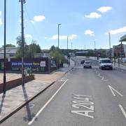 Woman taken to hospital after being hit by bus near Abbey Wood station
