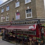 The Golden Chippy Greenwich made to remove Union Jack flag