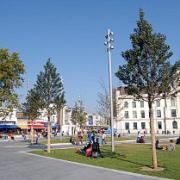 General Gordon Square in Woolwich town centre