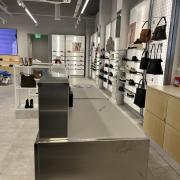 Interior of Clarks store in Bluewater