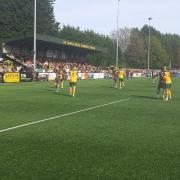 Cray Wanderers in grey at promotion chasing Horsham