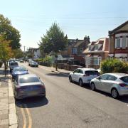 The police officer was stabbed in Mandeville Road, Enfield