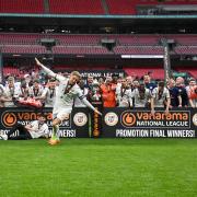 This follows the team's triumph in the National League promotion final at Wembley, which now propels them into the English Football League for the first time in the club's history