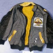 The jacket found at premises of Gary Dobson, which was shown to the jury in the Stephen Lawrence murder trial